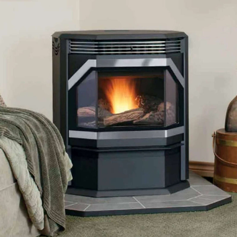 Ironstrike Winslow Freestanding Pellet Stove With Remote Control System [PS40GL] (SAK42783)
