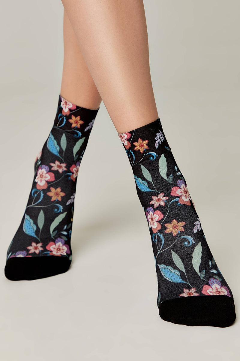 Copy of Socks Conte Fantasy 905 - Flowers