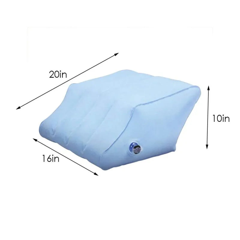 Inflatable Leg Pillow for Travel and Relaxation