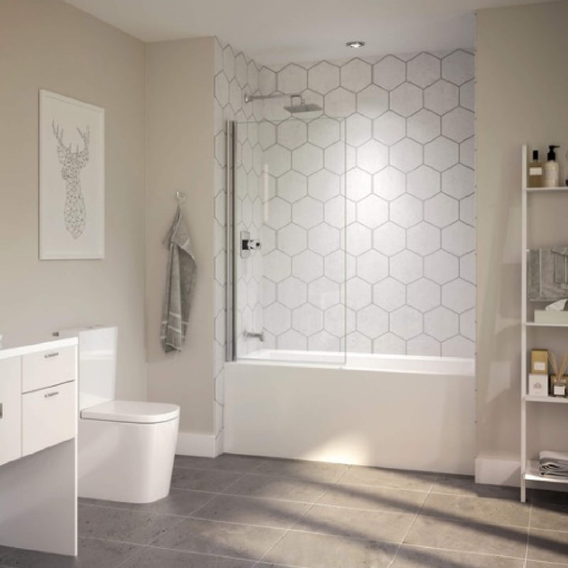 Jacuzzi Linea 60" 3-Wall Alcove Air Tub With Left Drain [JLNS6032ALR2XXW/Y] (SAK35624)