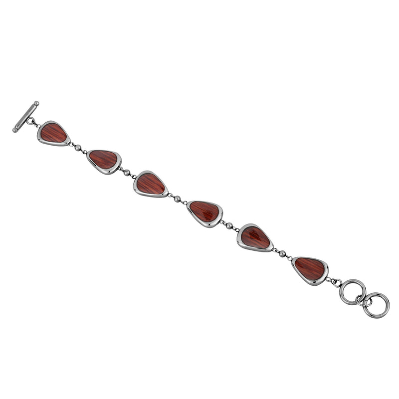 Jarrah Drop Bracelet - Gunmetal