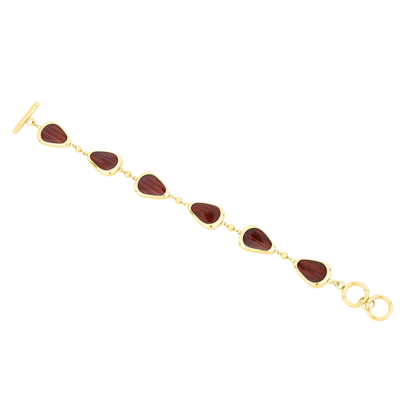 Jarrah Drop Bracelet - Yellow Gold