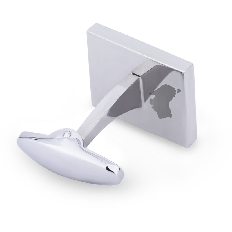 Jarrah Wood Rectangular Cufflinks