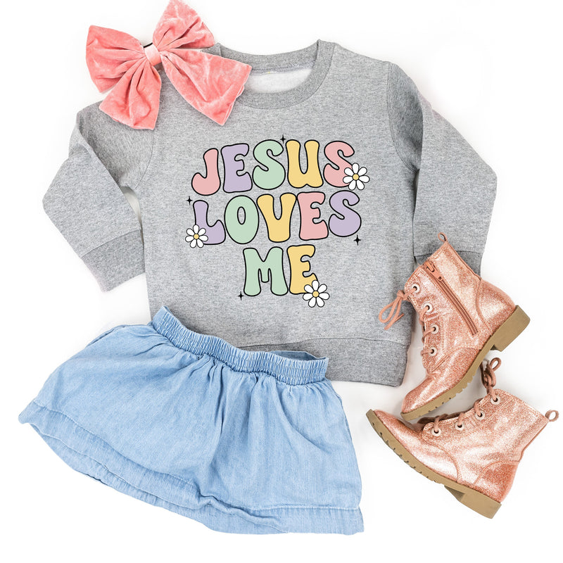 Girl Version - Jesus Loves Me - Child Sweater