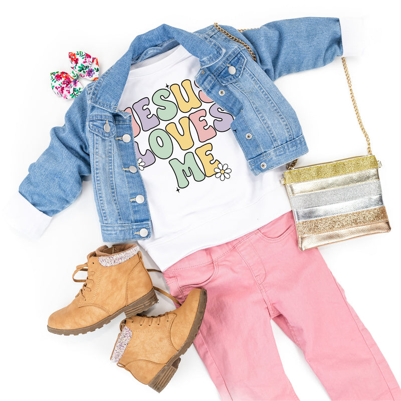 Girl Version - Jesus Loves Me - Child Sweater