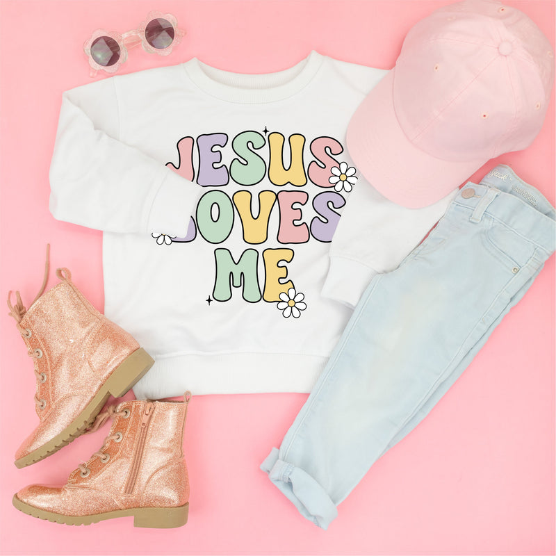Girl Version - Jesus Loves Me - Child Sweater