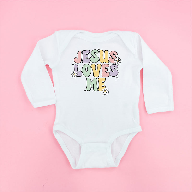 Girl Version - Jesus Loves Me - Child Long Sleeve Tee