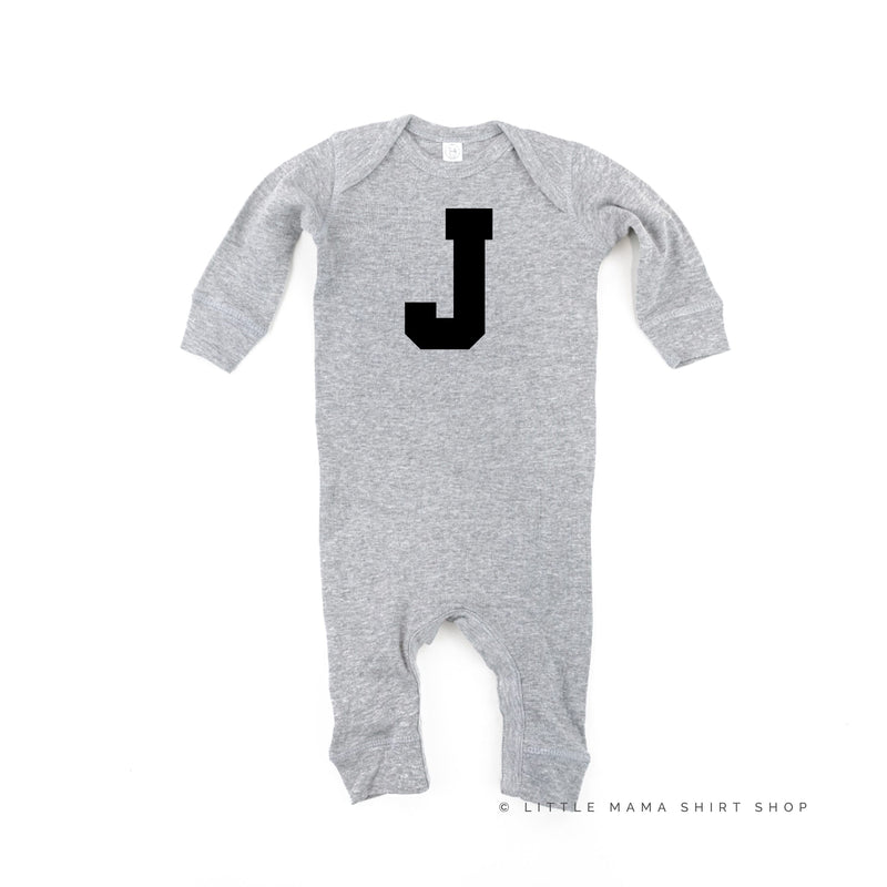 Varsity Initials - Baby Sleeper