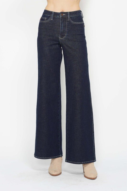 Judy Blue Retro Wide Leg Jeans
