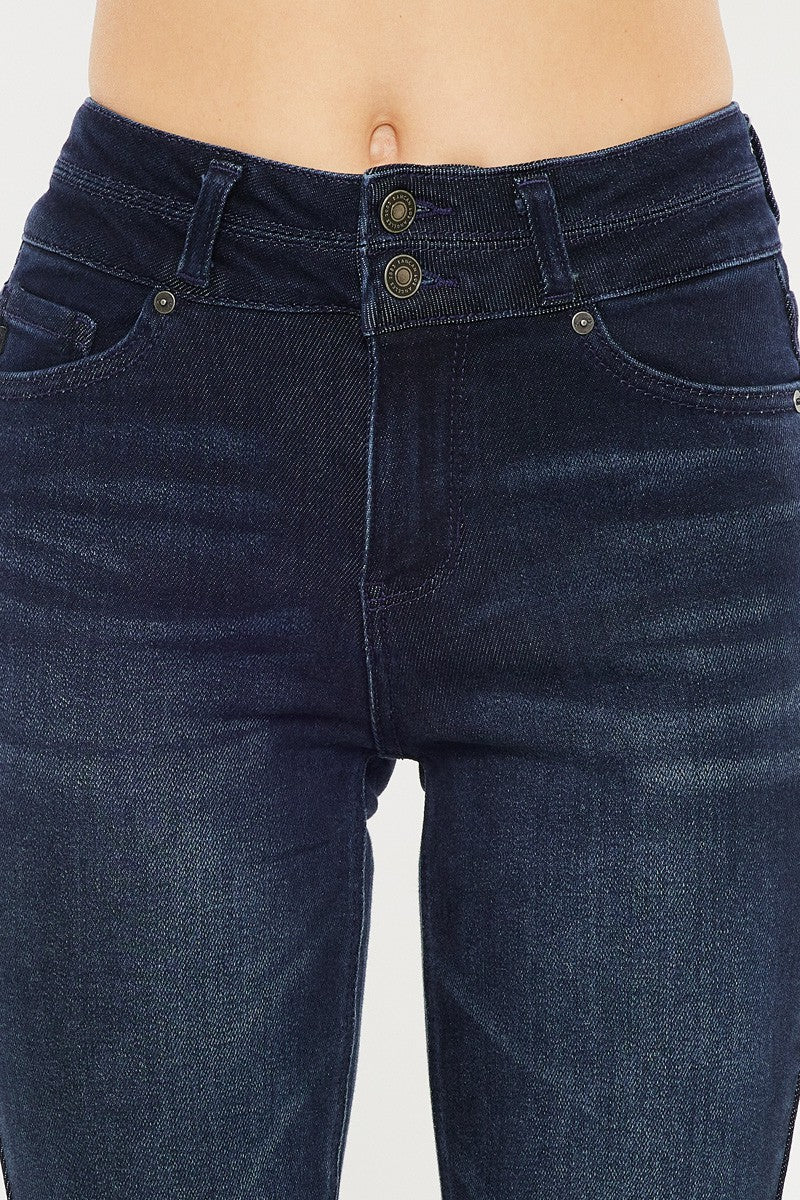 Kan Can High Rise Flare Jeans - Size 5 and 13 available