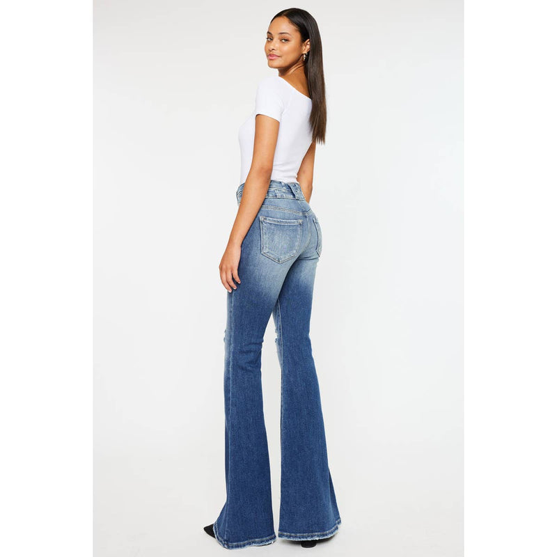 Kan Can High Rise Super Flare Jeans - Sizes 7 and 9 available