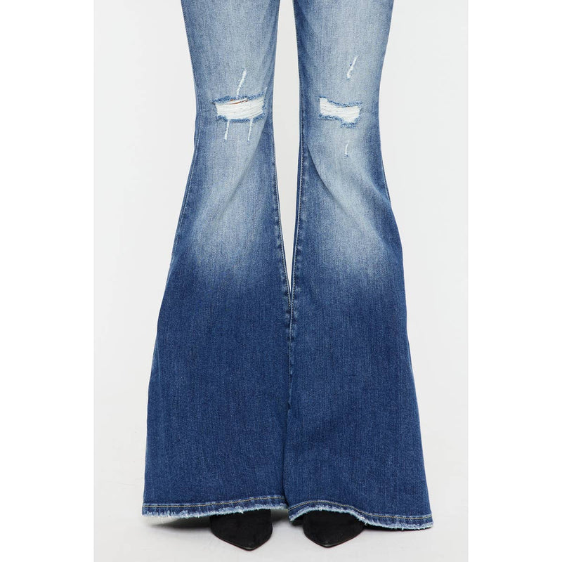 Kan Can High Rise Super Flare Jeans - Sizes 7 and 9 available