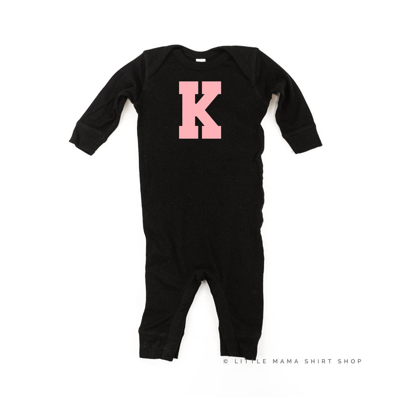 Varsity Initials - Baby Sleeper