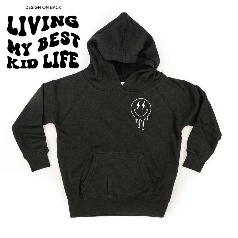 Living My Best Kid Life (w/ Melty Lightning Eyes) - Child Hoodie