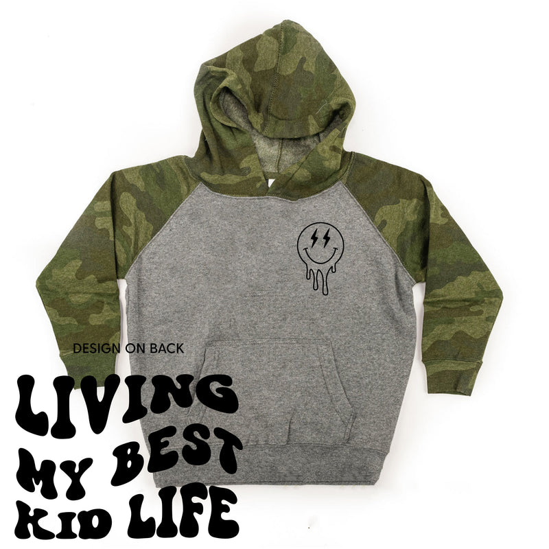 Living My Best Kid Life (w/ Melty Lightning Eyes) - Child Hoodie