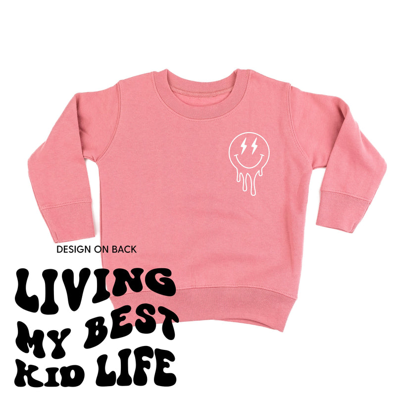 Living My Best Kid Life (w/ Melty Lightning Eyes) - Child Sweater