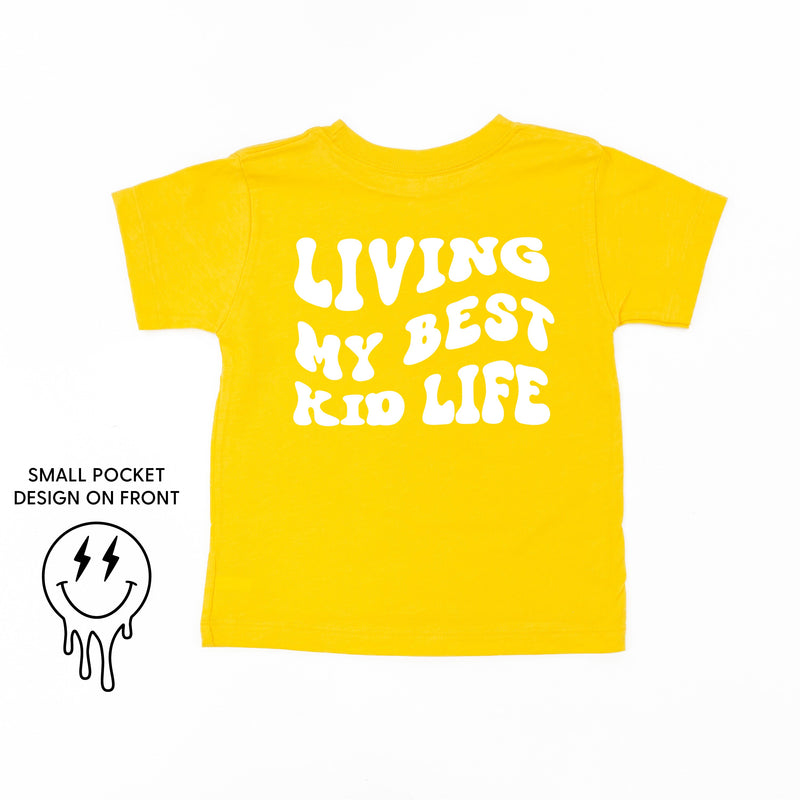 Living My Best Kid Life (w/ Melty Lightning Eyes) - Child Tee