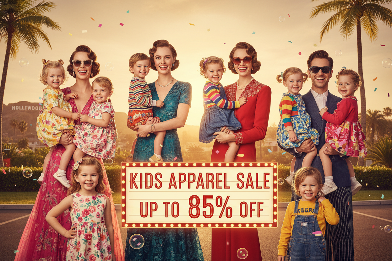 Kids Apparel Sale Up To 85%