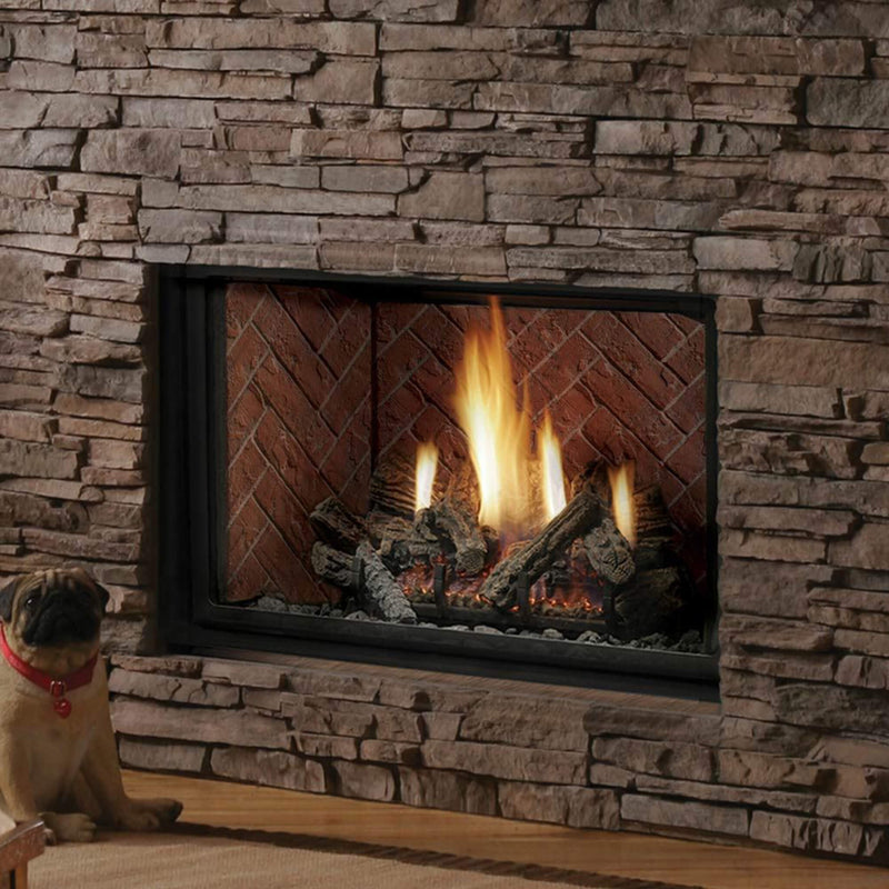 Kingsman 42" Zero Clearance 28K BTU Direct Vent Fireplace (SAK19562)