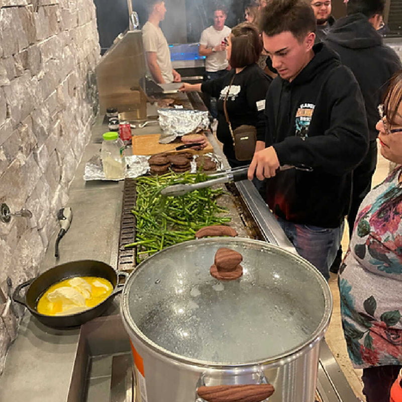 KoKoMo Grills Professional 36K BTU Griddle Outdoor Kitchen Flat Grill With Illuminted Control Knobs, 30" (SAK28914)