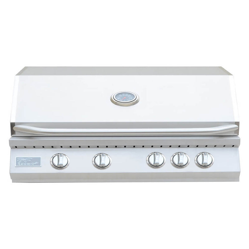 KoKoMo Grills 32" Heavy Duty 60K BTU LP/NG 4 Burner Built-In Stainless Steel Gas Grill (SAK25317)