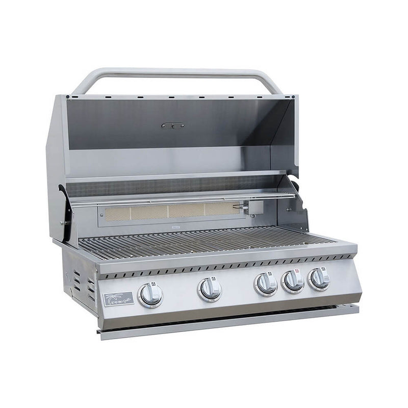 KoKoMo Grills 32" Heavy Duty 60K BTU LP/NG 4 Burner Built-In Stainless Steel Gas Grill (SAK25317)