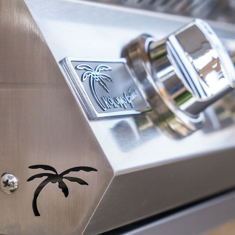 KoKoMo Grills 32" Heavy Duty 60K BTU LP/NG 4 Burner Built-In Stainless Steel Gas Grill (SAK25317)