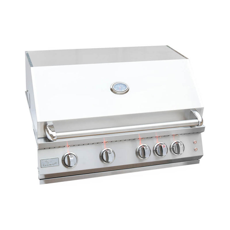KoKoMo Grills 32" Professional 72K BTU LP/NG 4 Burner Built-In Stainless Steel Gas Grill (SAK48170)