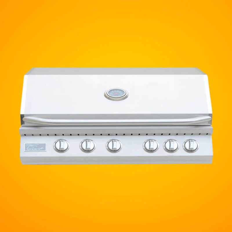 KoKoMo Grills 40-Inch Heavy-Duty 72K BTU LP/NG 5 Burner Built-In Stainless Steel Gas Grill (SAK73152)