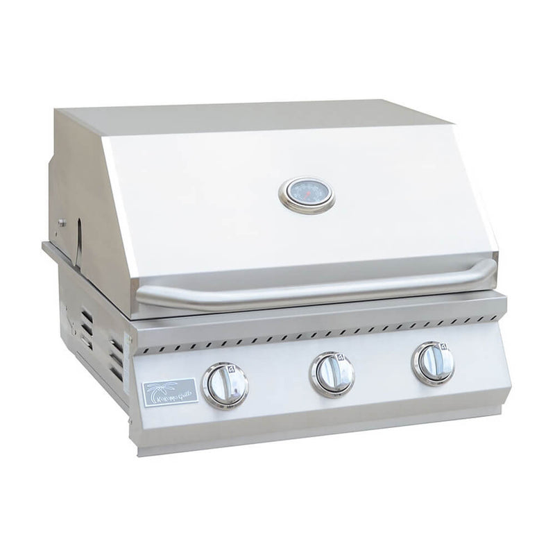KoKoMo Grills 26" Premium 36K BTU LP/NG 3 Burner Built-In Stainless Steel Gas Grill (SAK82173)