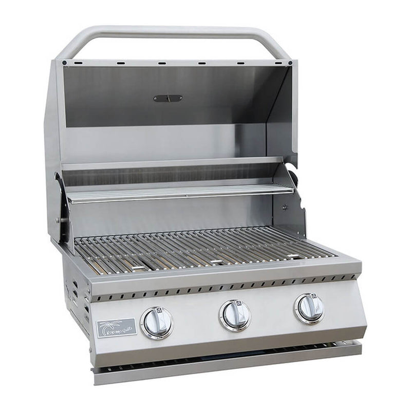 KoKoMo Grills 26" Premium 36K BTU LP/NG 3 Burner Built-In Stainless Steel Gas Grill (SAK82173)
