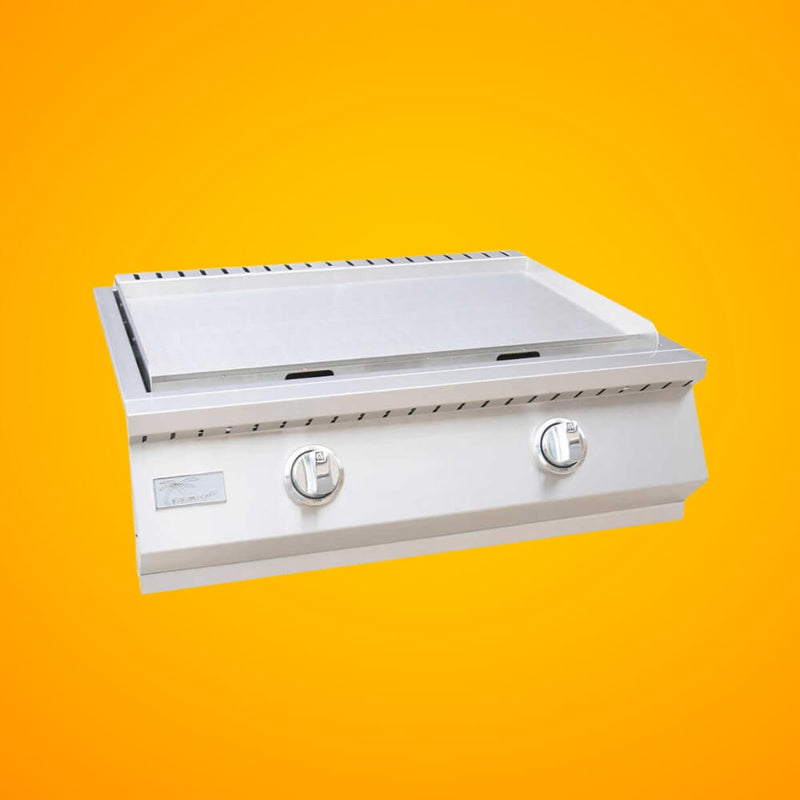 KoKoMo Grills Premium 36K BTU Teppanyaki Griddle With Dual U Shape Burner, 30" (SAK19367)