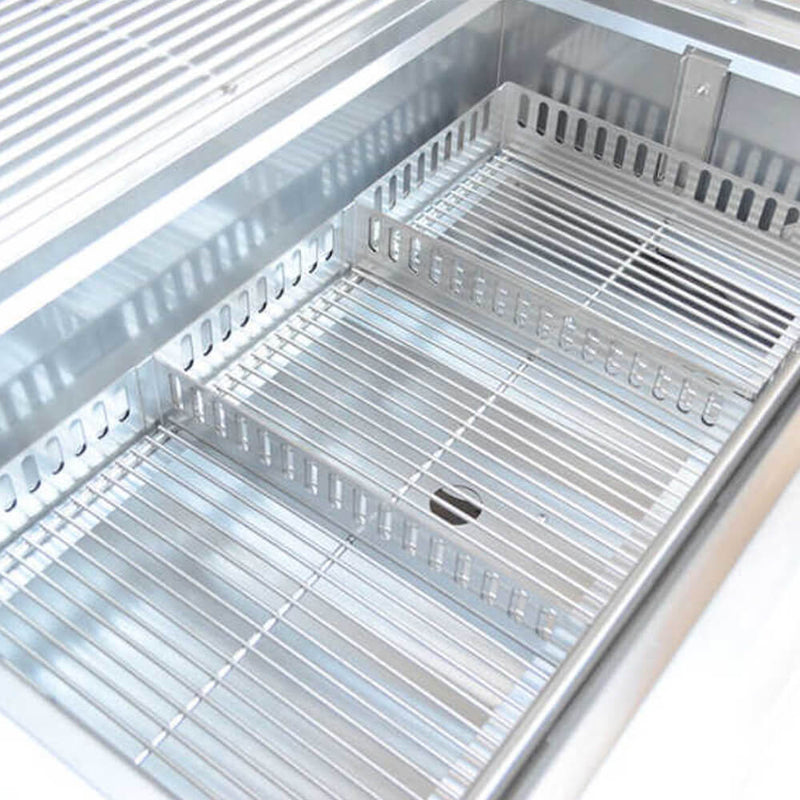 KoKoMo Grills Premium Built-In Charcoal Grill With 304 Stainless Steel And Adjustable Heat Tray, 32" (SAK32504)