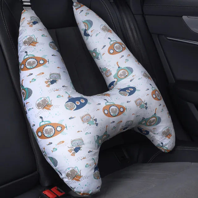 Adorable Kids Animal Travel Pillow for Comfy Journeys