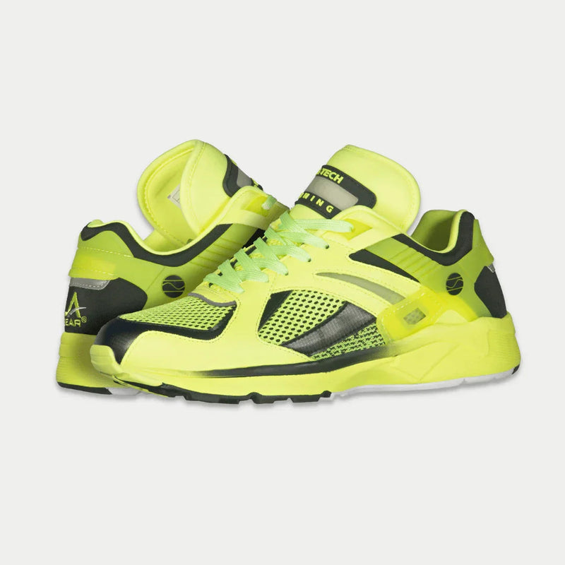 LA Gear Men's Catapult Light-Up x Glow Lowtop | Neon Yellow x Black