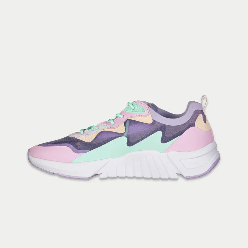 LA Gear Women's Mid-City Lowtop | Lavender x Pink
