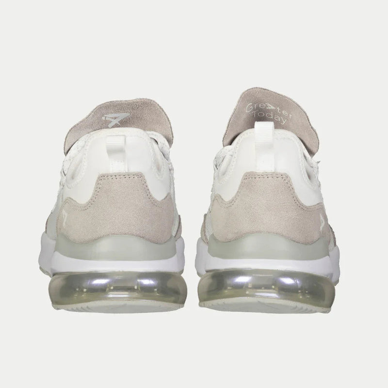 LA Gear Women's Runyon Lowtop | White x Gray