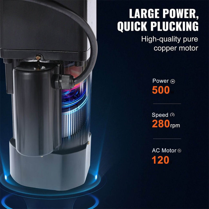 Large 20-Inch Heavy-Duty Chicken Defeathering Plucker Machine (SAK35879)