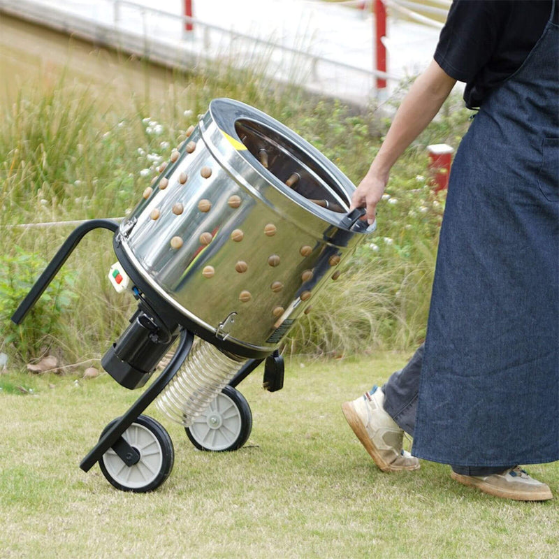 Large 20-Inch Heavy-Duty Chicken Defeathering Plucker Machine (SAK35879)
