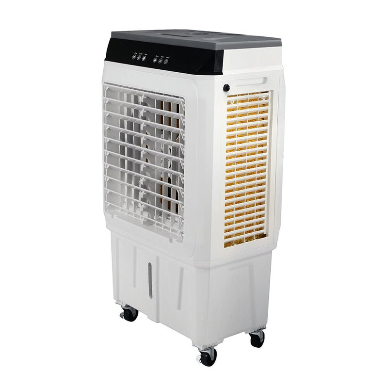 Large 2100 CFM Portable Evaporative Swamp Air Cooler With Humidifier, 7 Gal (SAK30412)