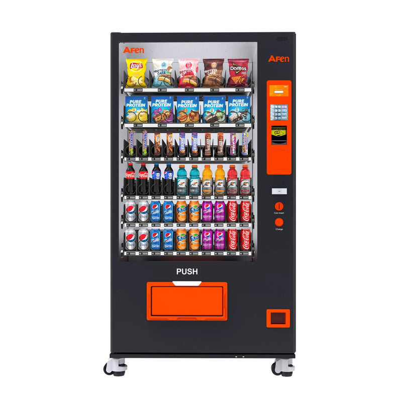 Large 60-Slot Commercial Snack And Drink Refrigerated Combo Vending Machine (SAK58735)