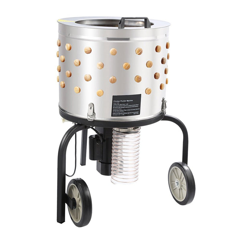 Large Heavy-Duty Chicken Defeathering Plucker Machine, 20-Inch (93425601)