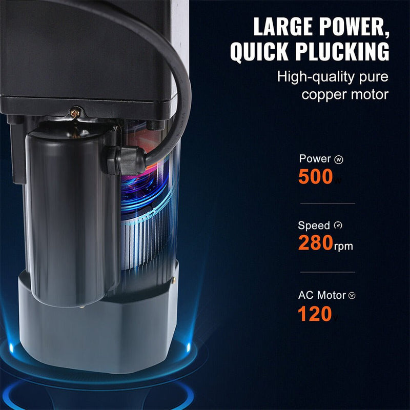 Large Heavy-Duty Chicken Defeathering Plucker Machine, 20-Inch (93425601)