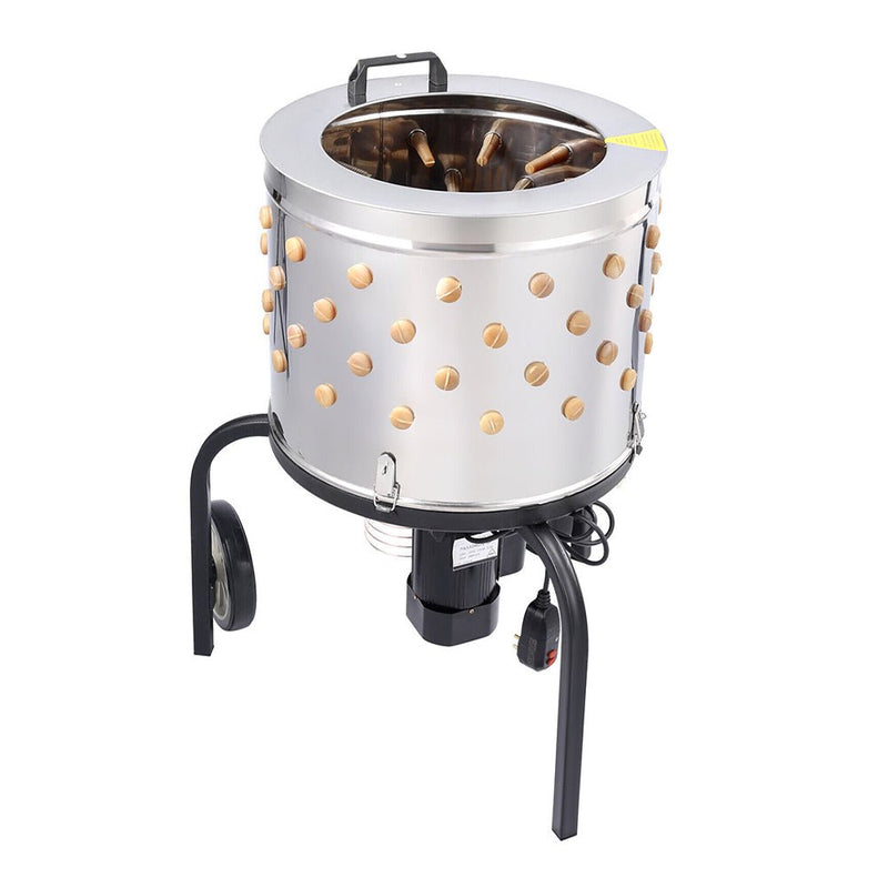 Large Heavy-Duty Chicken Defeathering Plucker Machine, 20-Inch (93425601)