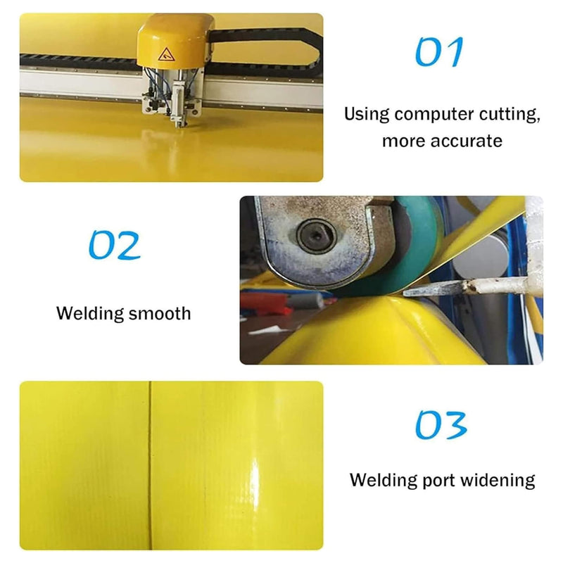 Large Inflatable Yacht Waterslide With Air Pump For Pools, Lakes And Rivers (SAK57374)