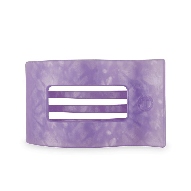 Lavender Mist Large Flat Rectangle Hair Clip