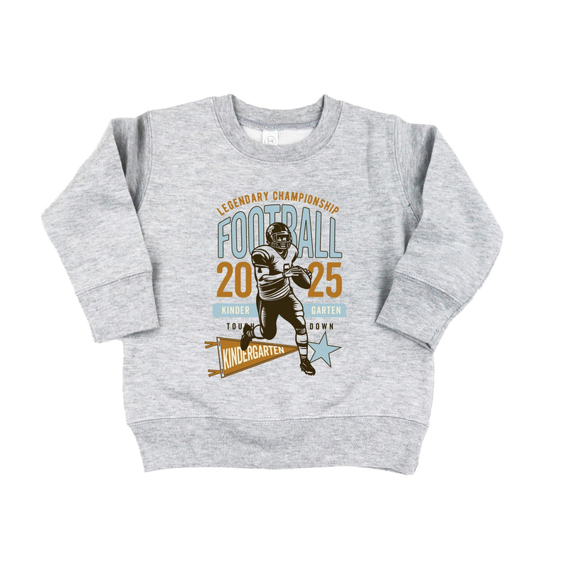 Legendary Football (Choose Your Grade) - Gray Child Sweater