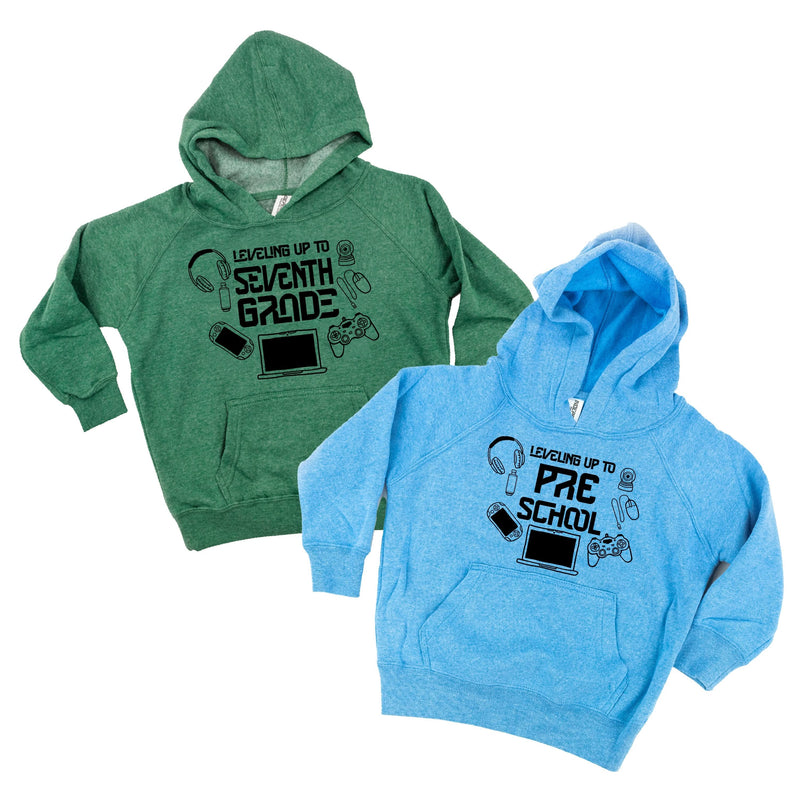 Leveling Up To (Choose Your Grade) - Child HOODIE