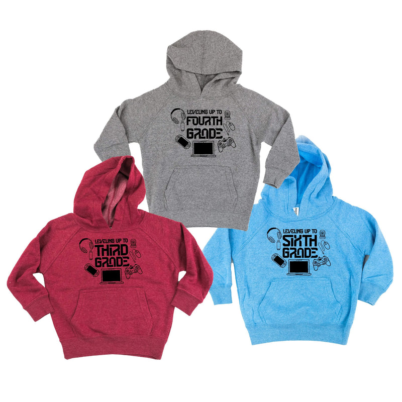 Leveling Up To (Choose Your Grade) - Child HOODIE