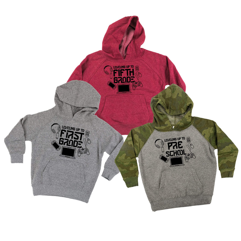 Leveling Up To (Choose Your Grade) - Child HOODIE